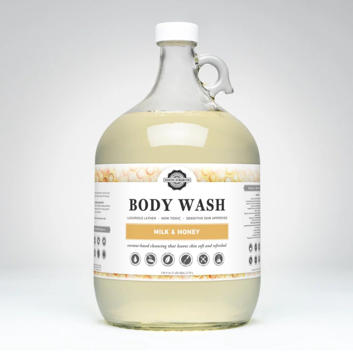 Body Wash - Milk & Honey (In Store ONLY)