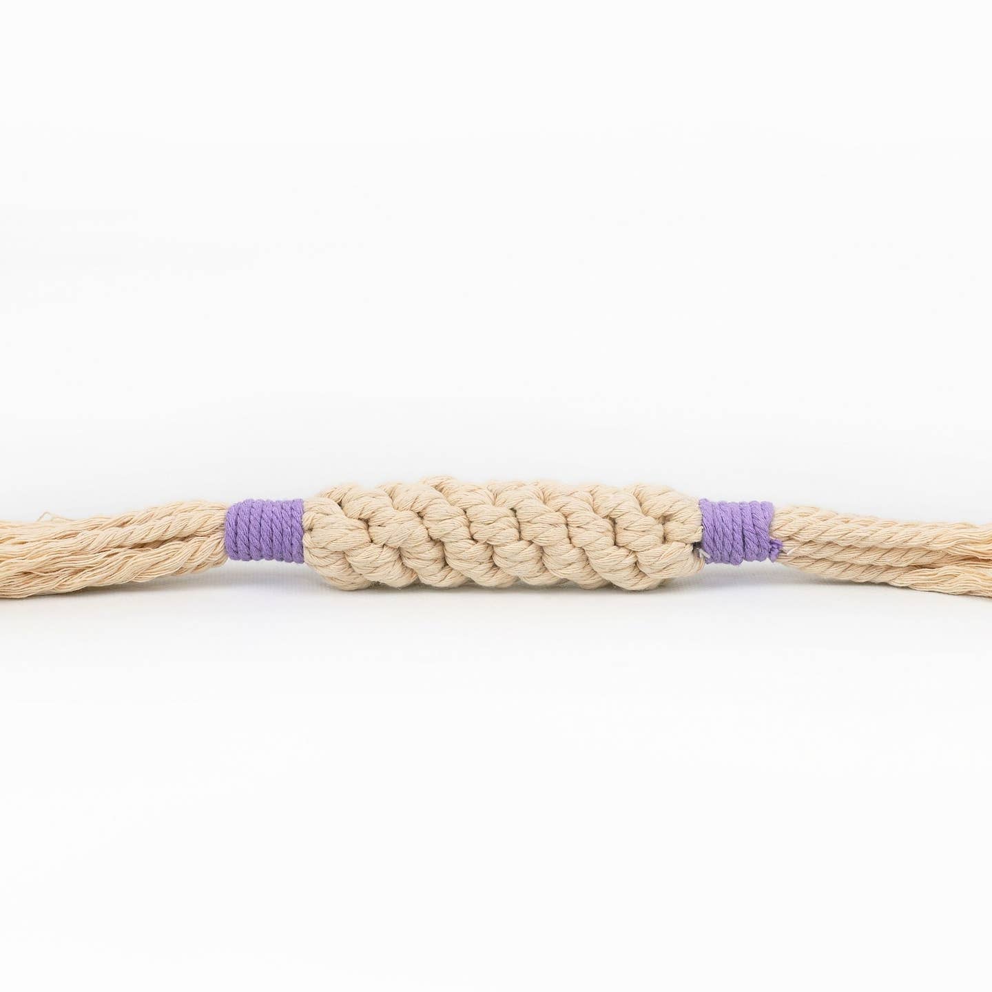 Dog Rope Toy - Handmade Sustainable Macrame Candy