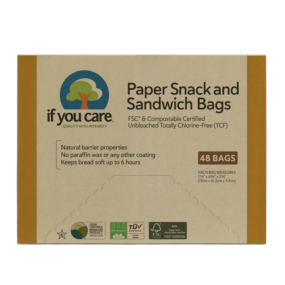 Paper Snack & Sandwich Bags