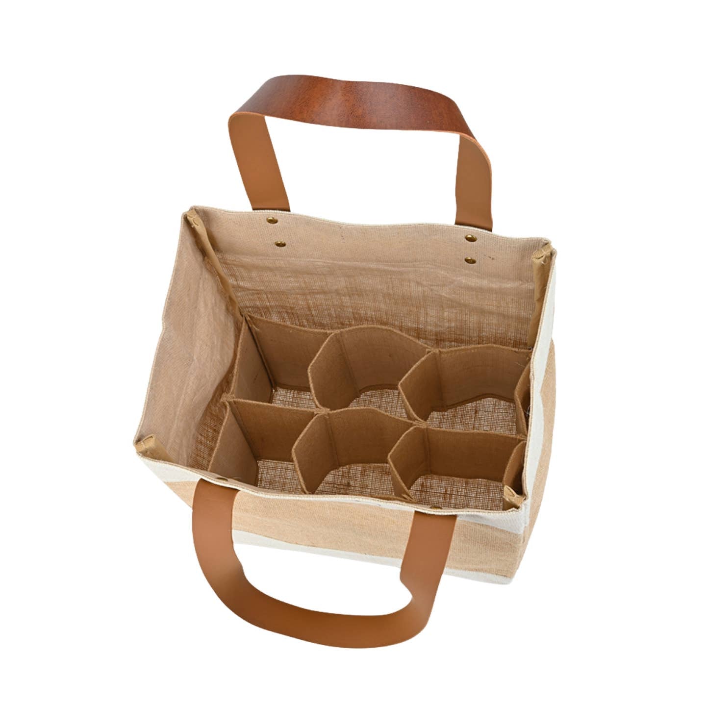 Jute 2-in-1 Convertible Beverage Tote - Small Case Packs