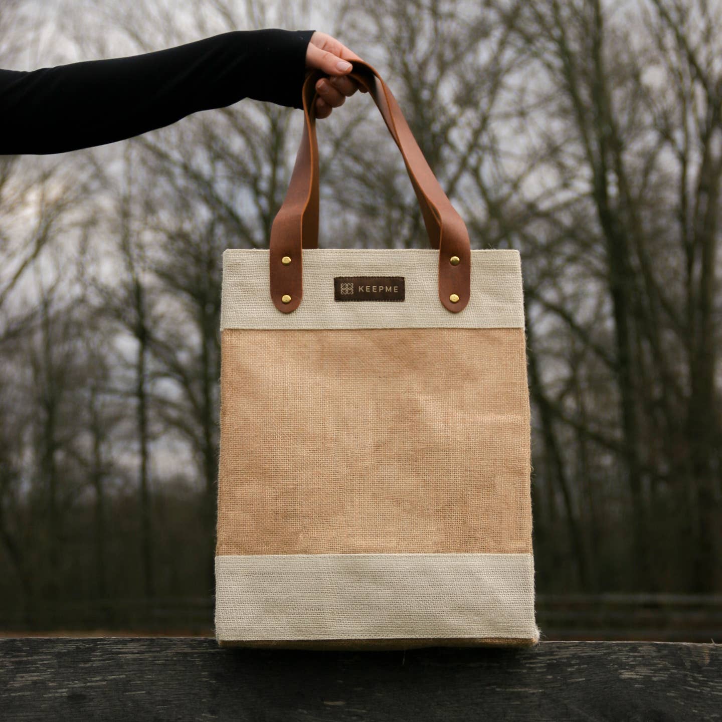 Jute 2-in-1 Convertible Beverage Tote - Small Case Packs