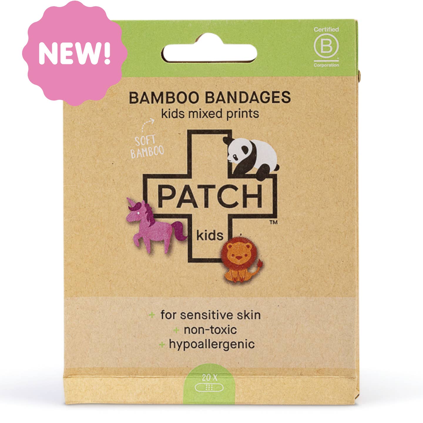 Bamboo Badges - Kids Mixed Prints -Patch