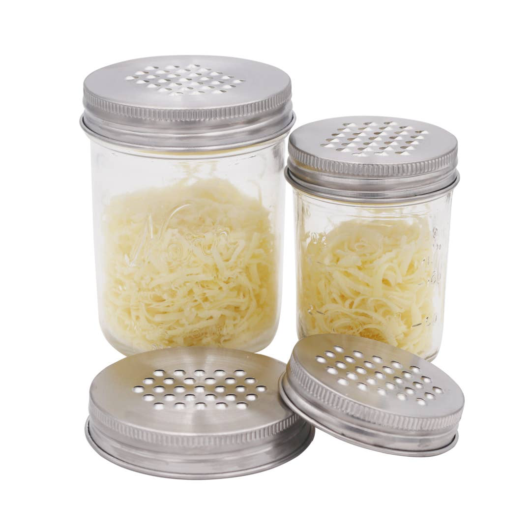Grader / Shredder Lid for Mason Jar