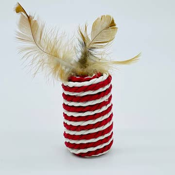 Cat Toy with Feathers