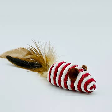 Cat Toy with Feathers