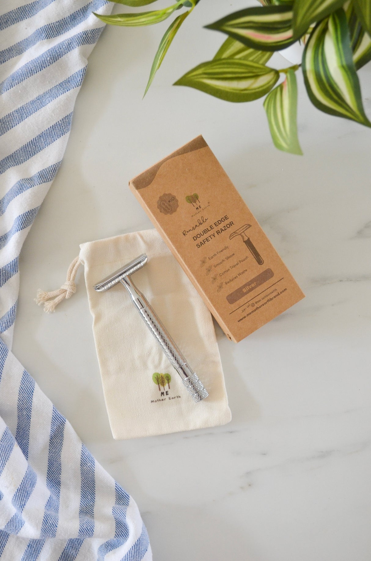 Double Edge Safety Razor - Reusable