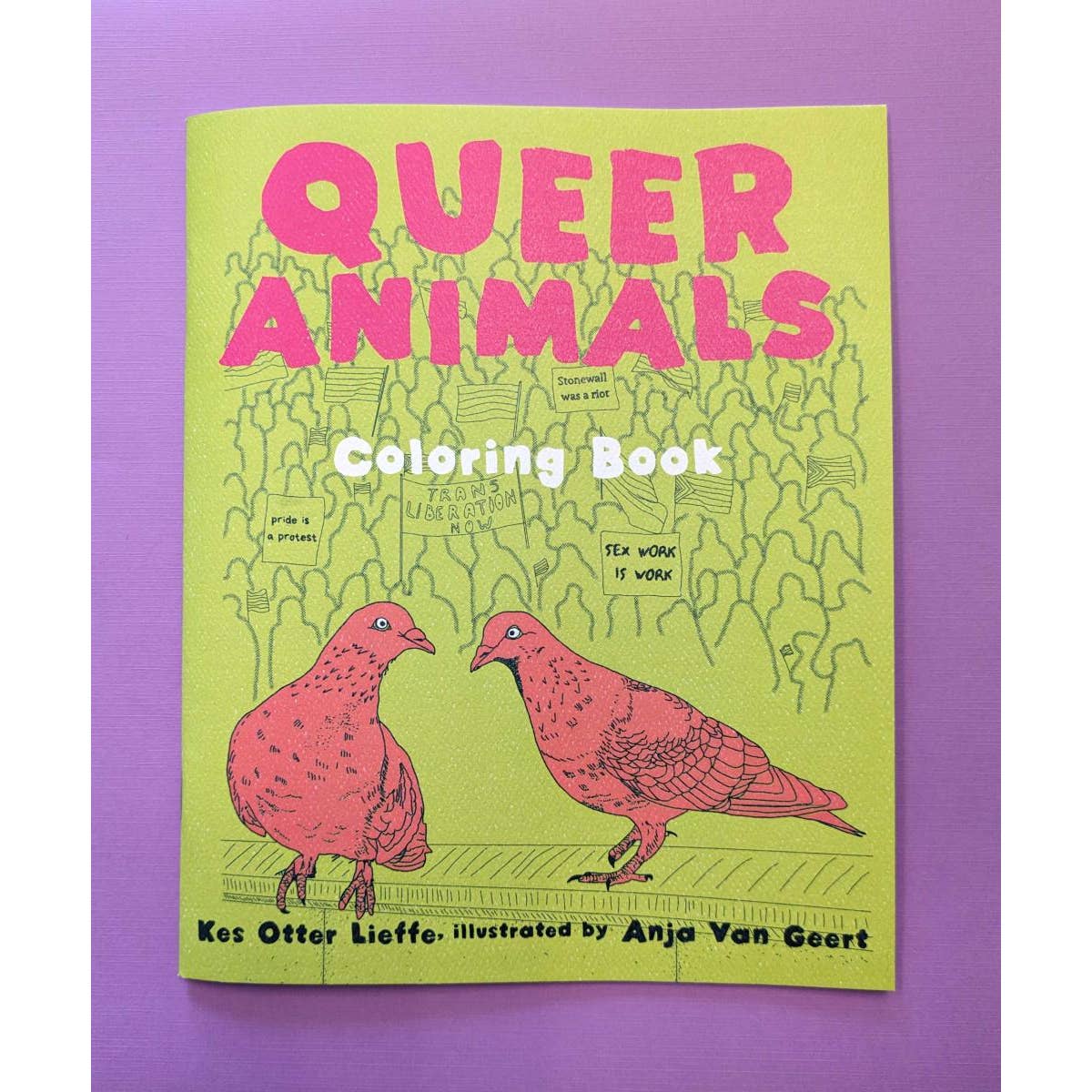 Queer Animals Coloring Book - Book