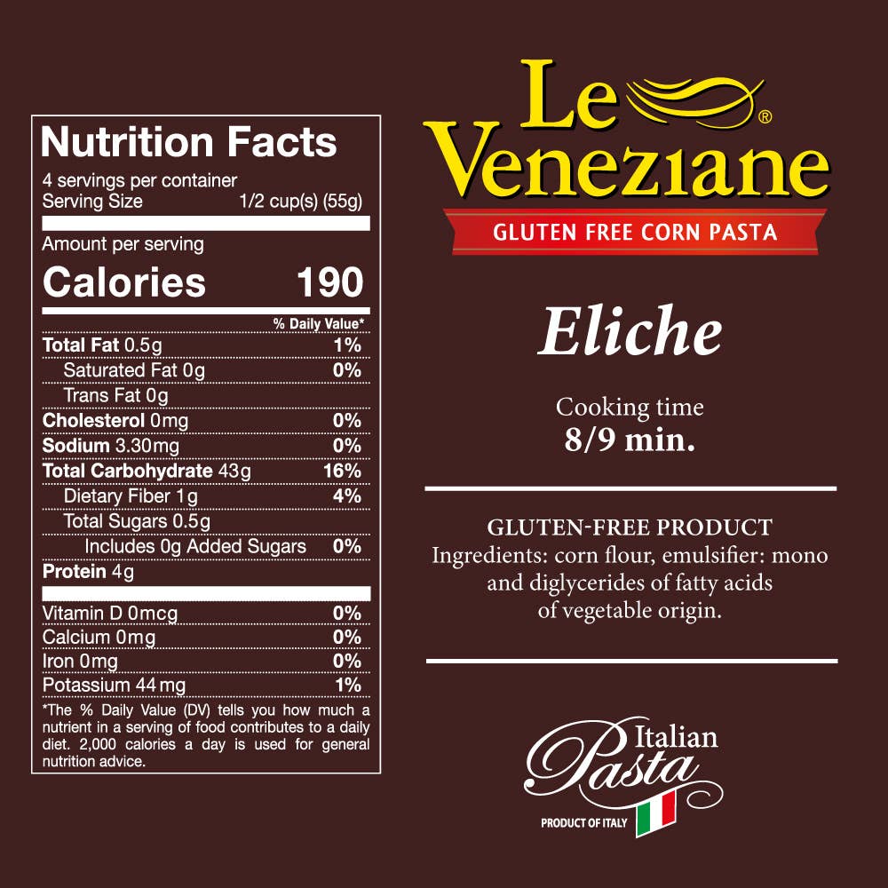 Le Veneziane Glutten Free Pasta