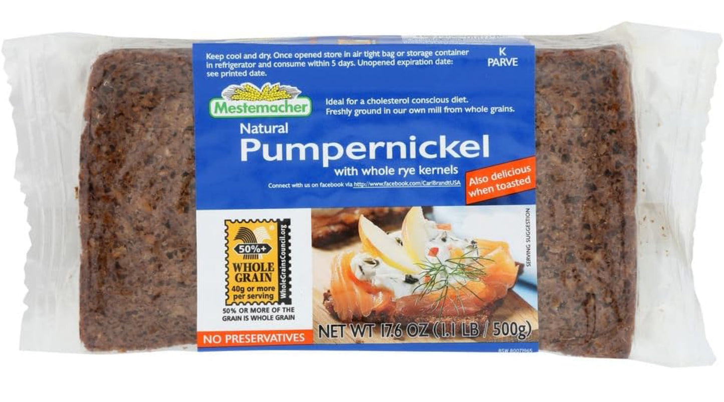 Mestemacher Natural Pumpernickel