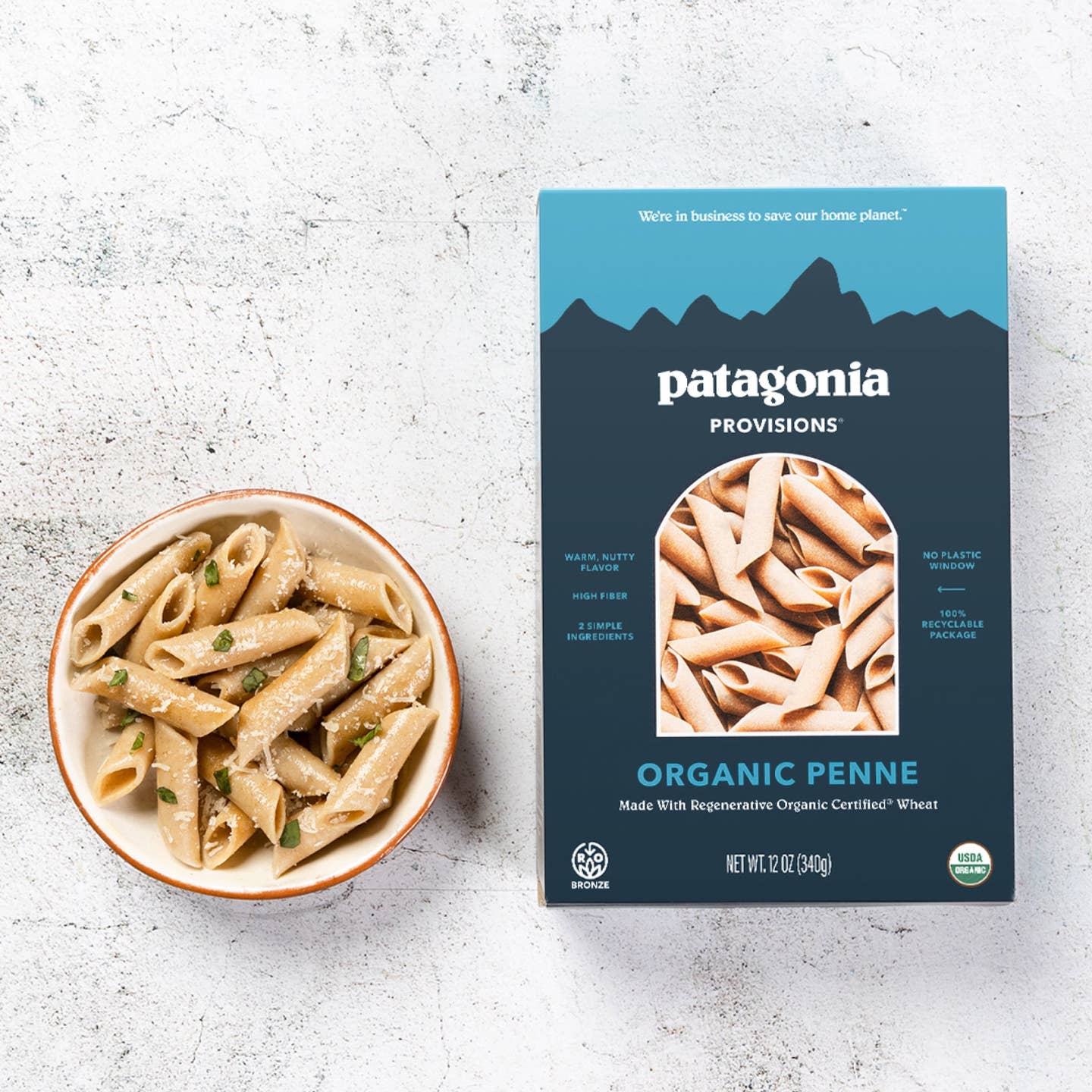 Organic Penne Pasta Shells