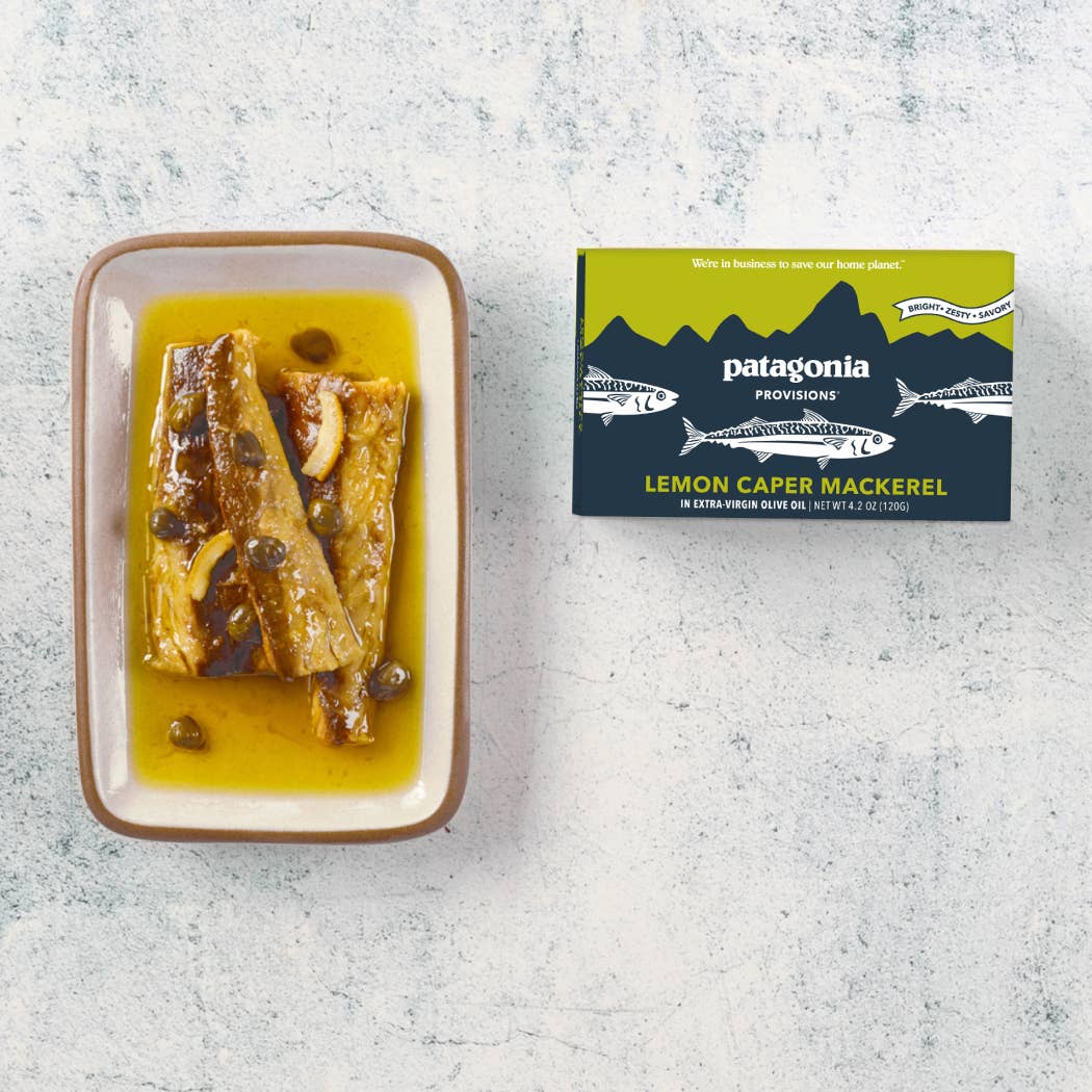 Lemon Caper Mackerel - Tinned Fish