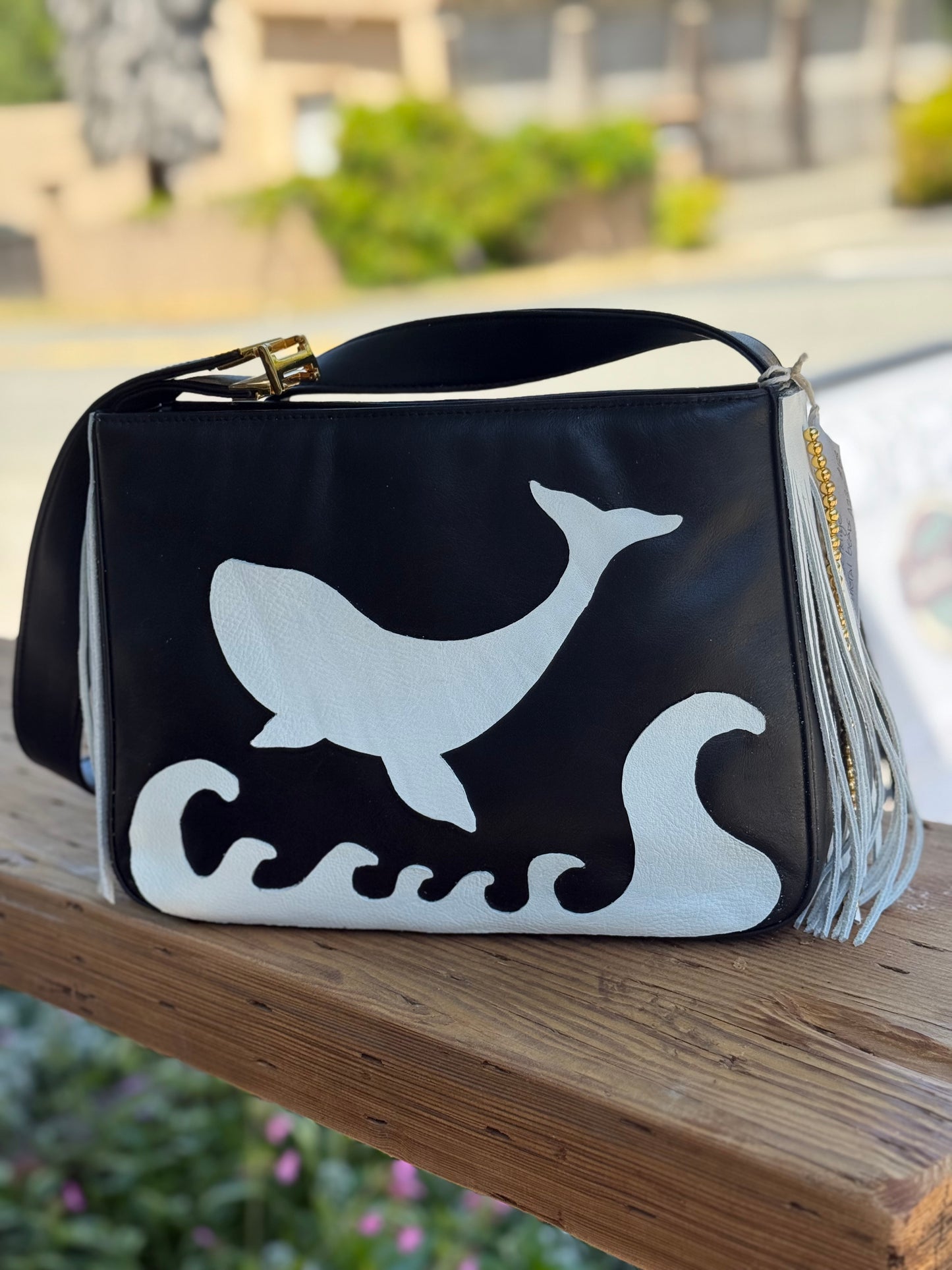 Up-cycled Leather Purses