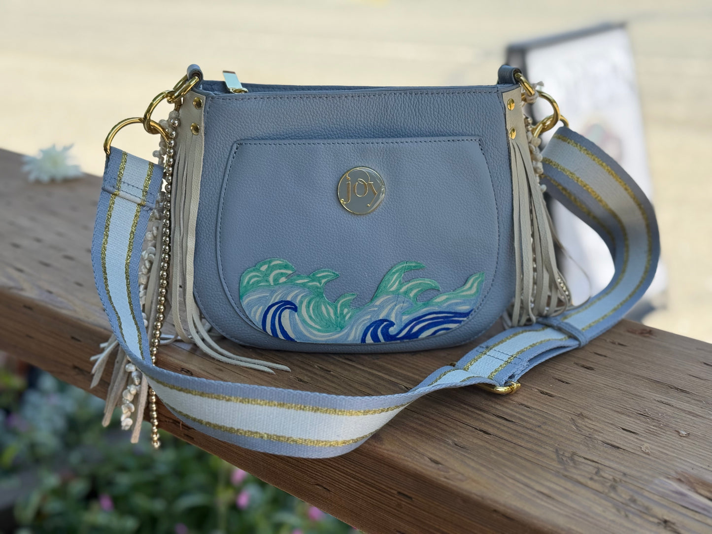 Up-cycled Leather Purses