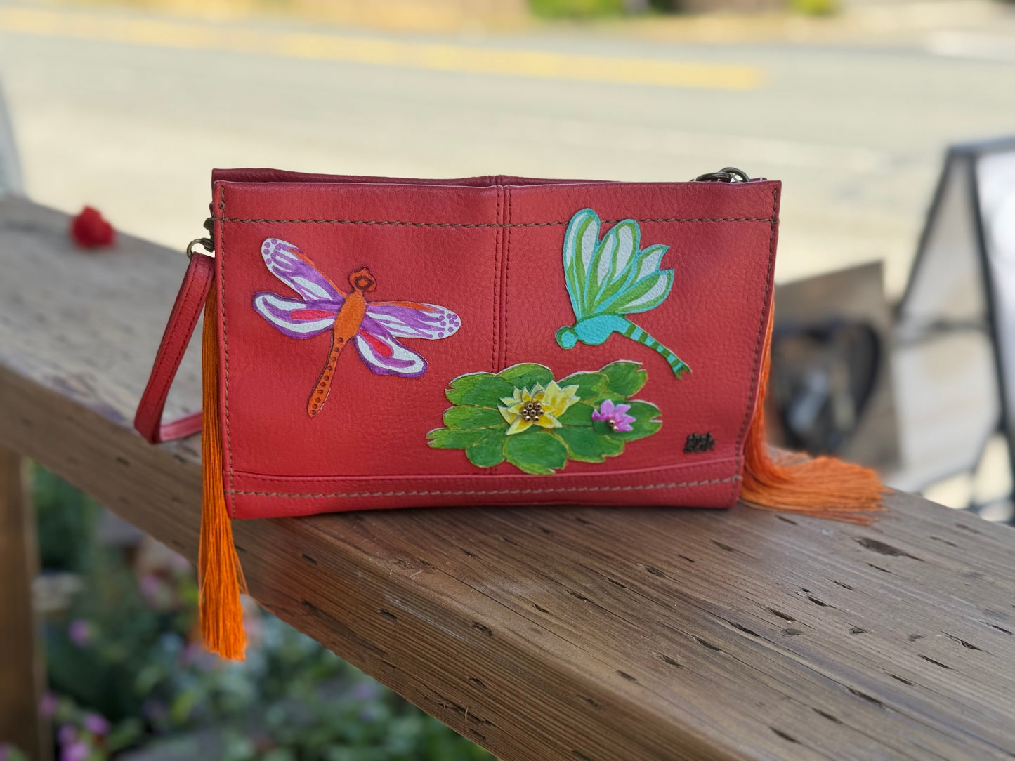 Up-cycled Leather Purses