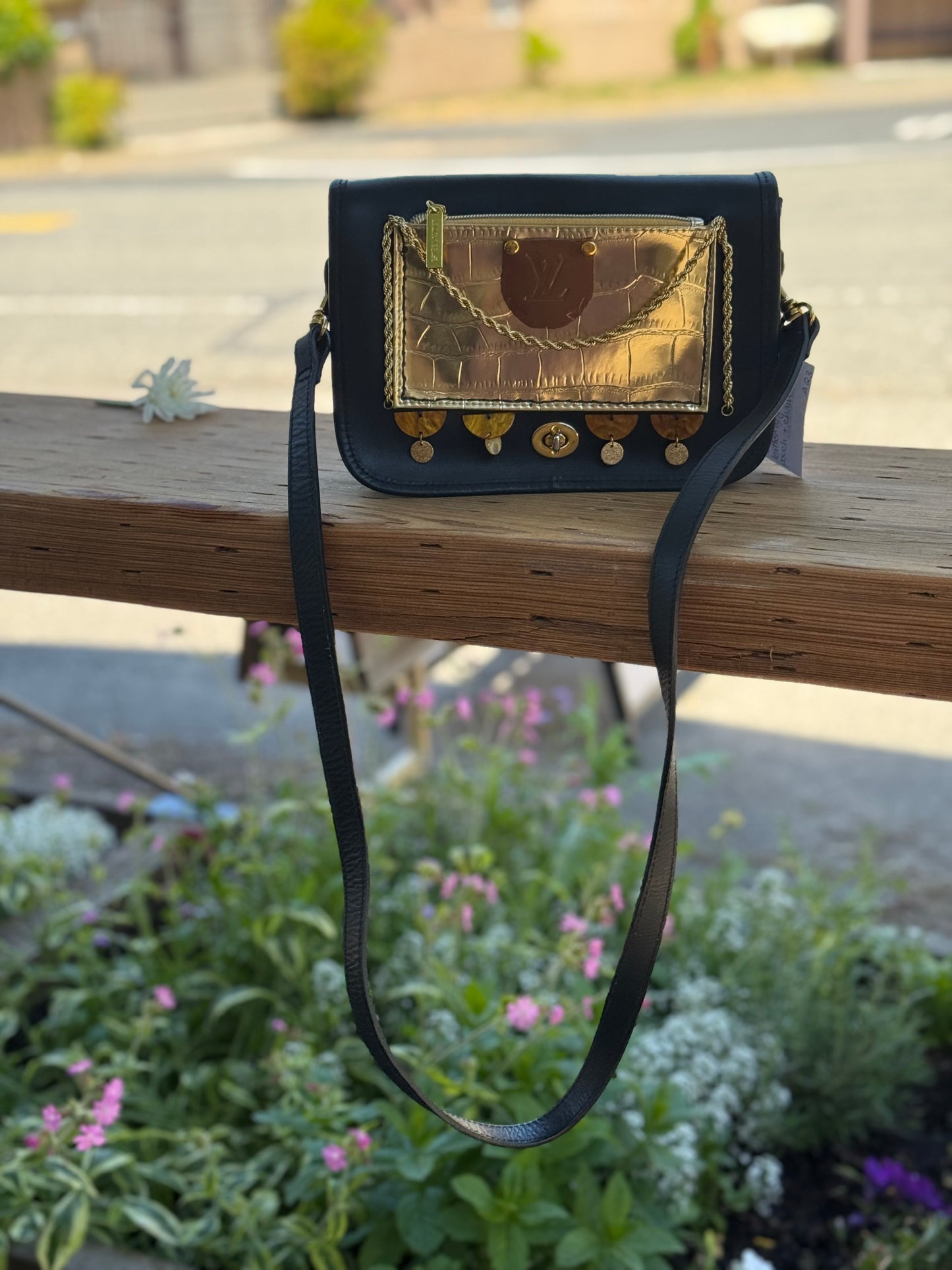 Up-cycled Leather Purses