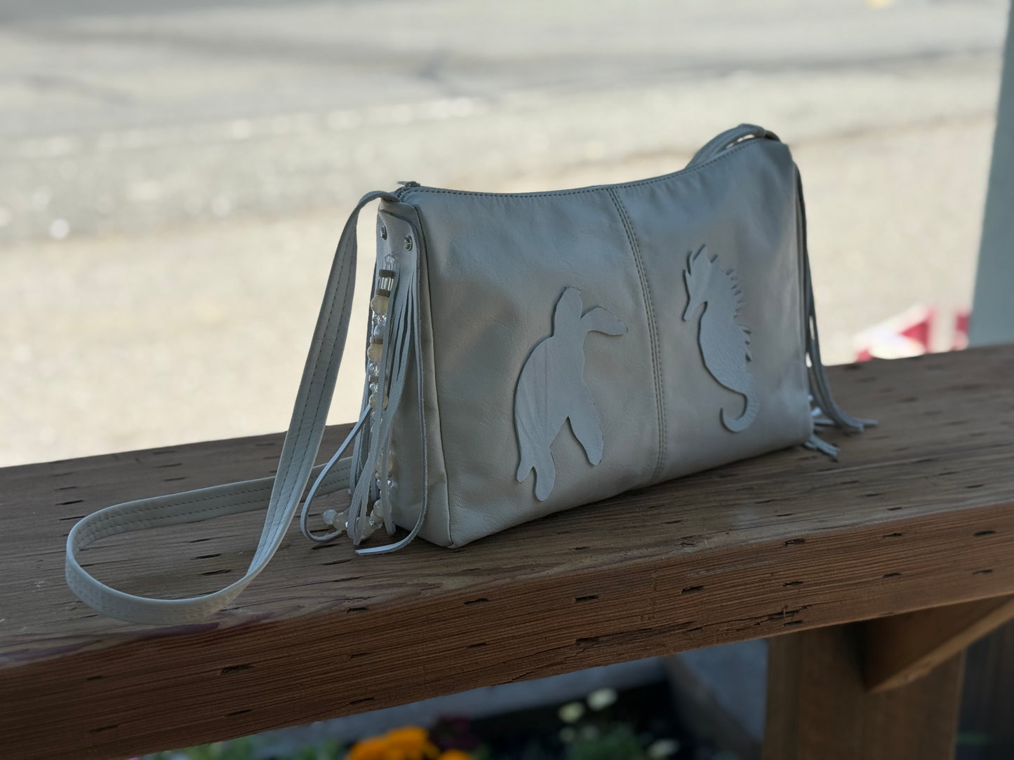 Up-cycled Leather Purses