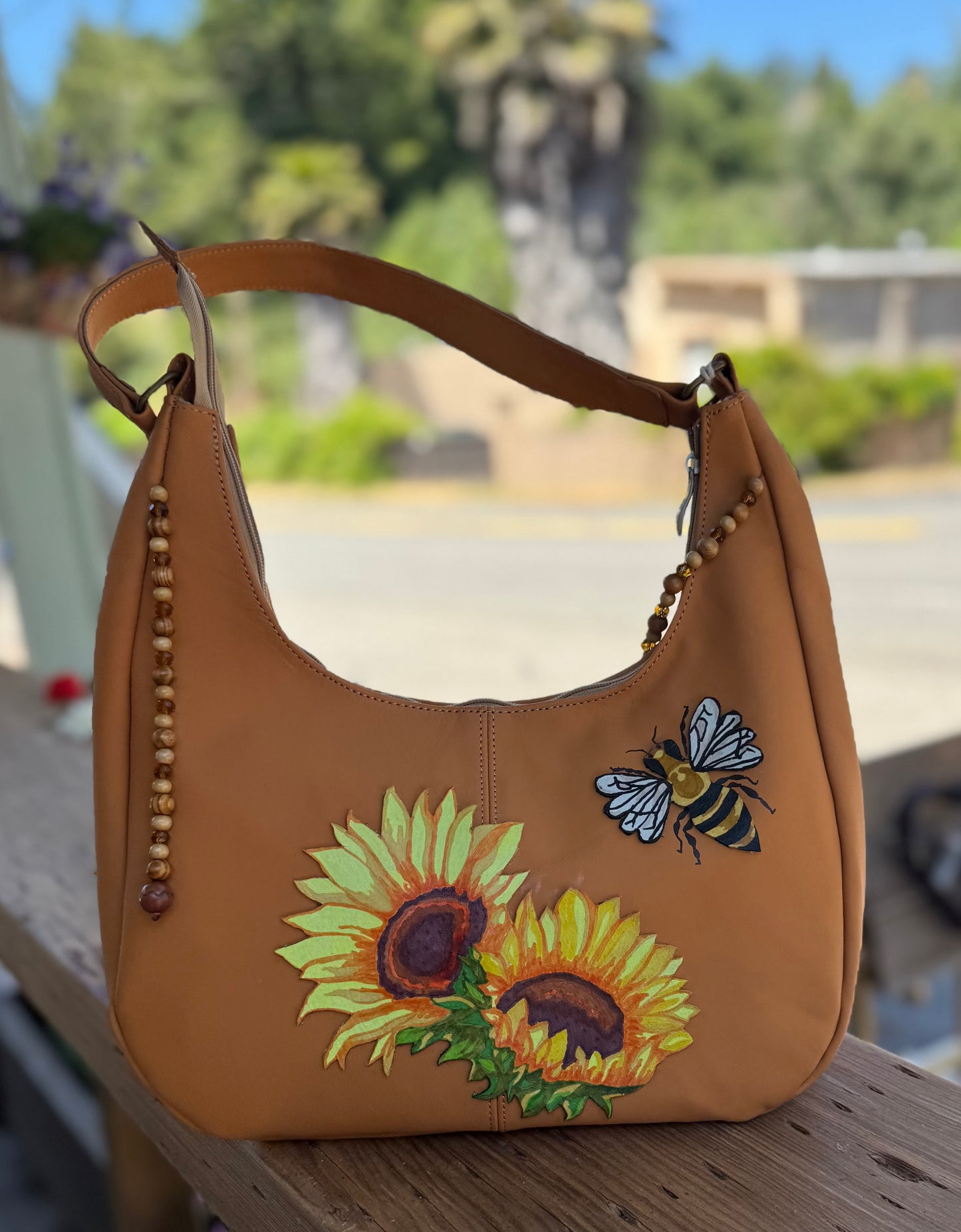 Up-cycled Leather Purses