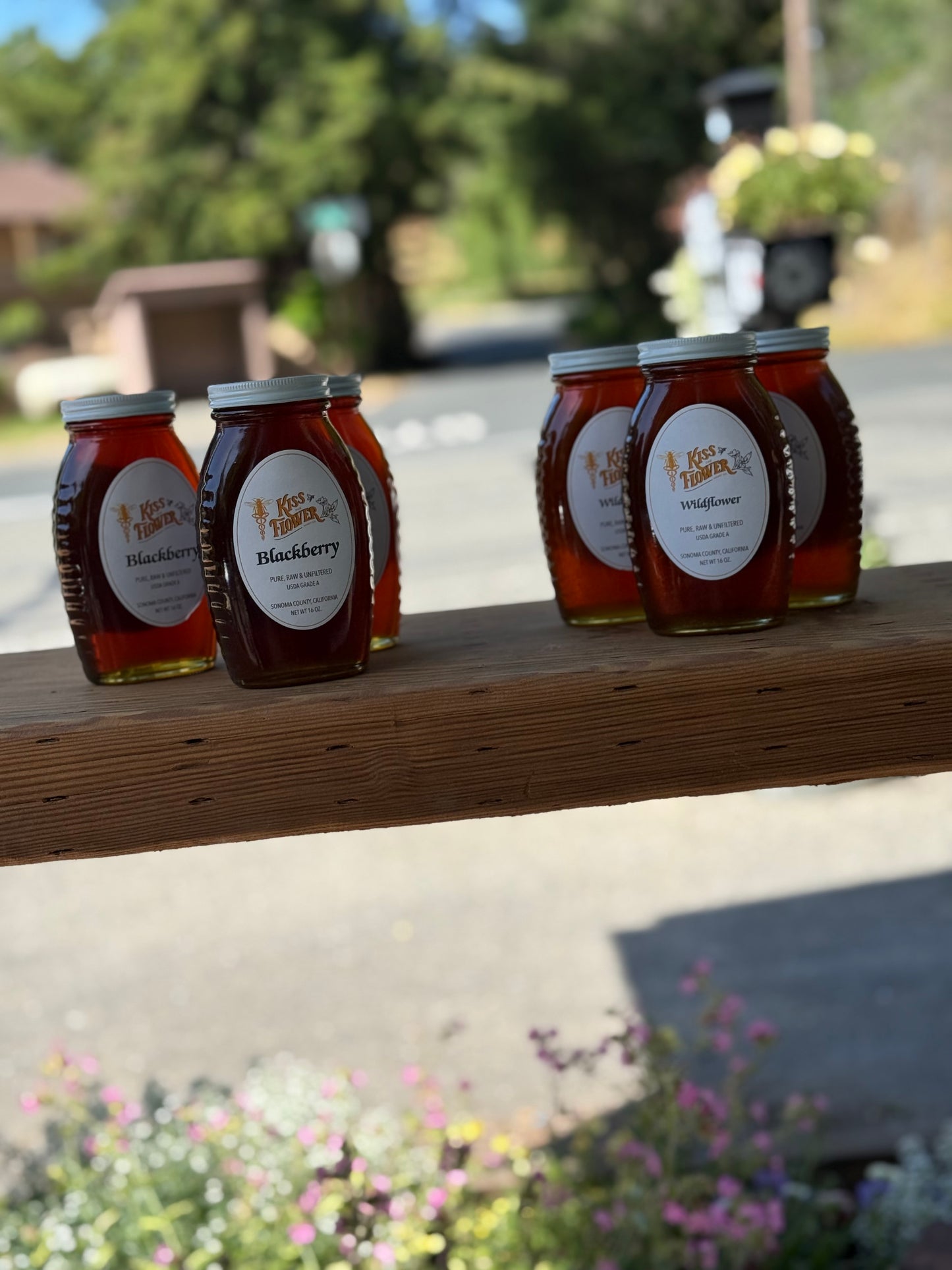 Pure Local Honey - Kiss the Flower