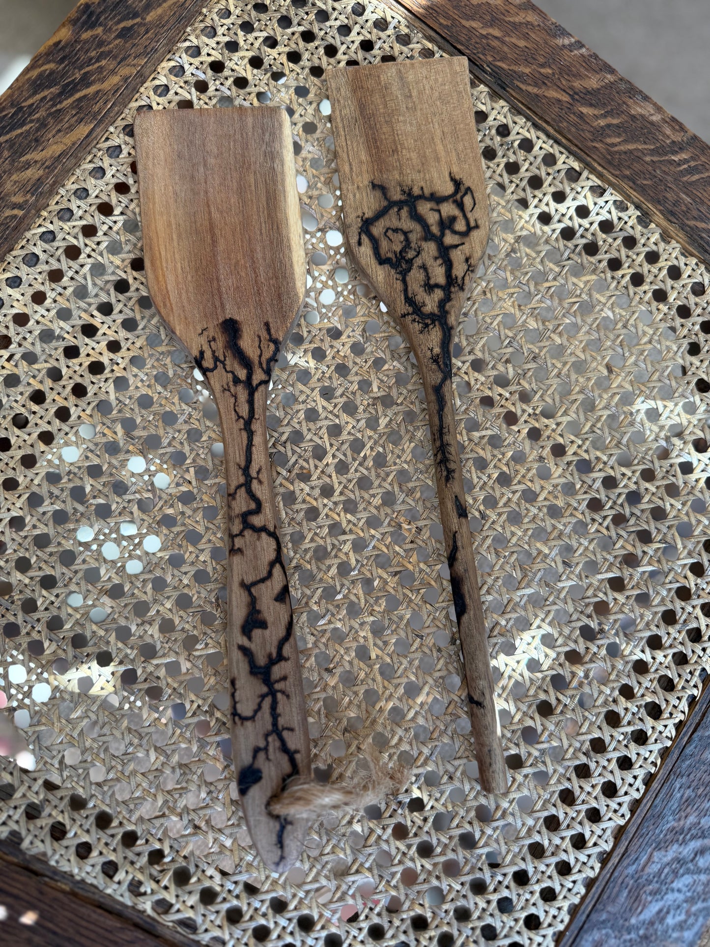 Fractal Wooden Spatula