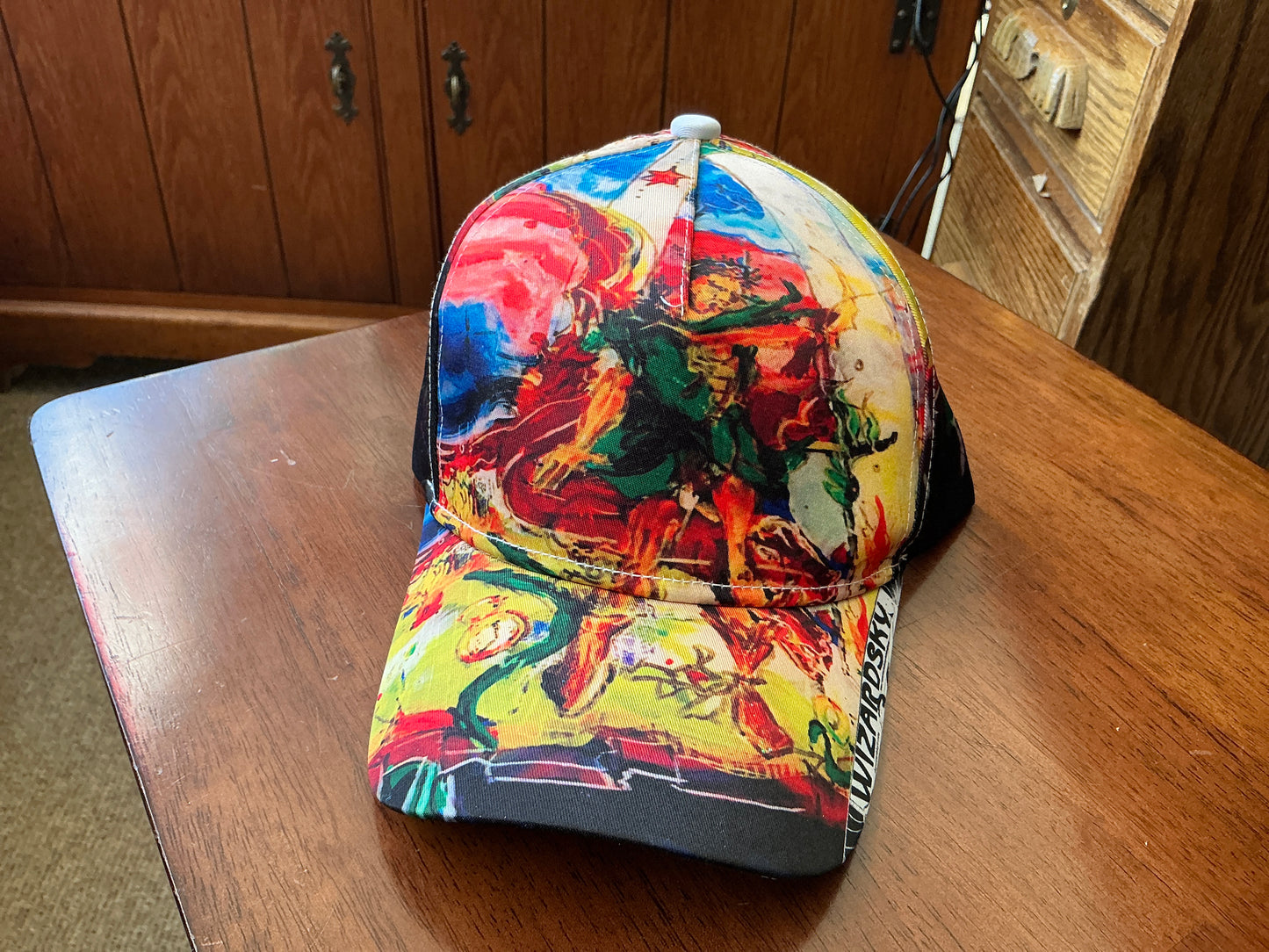 Mesh Cap - Designed from a Painting