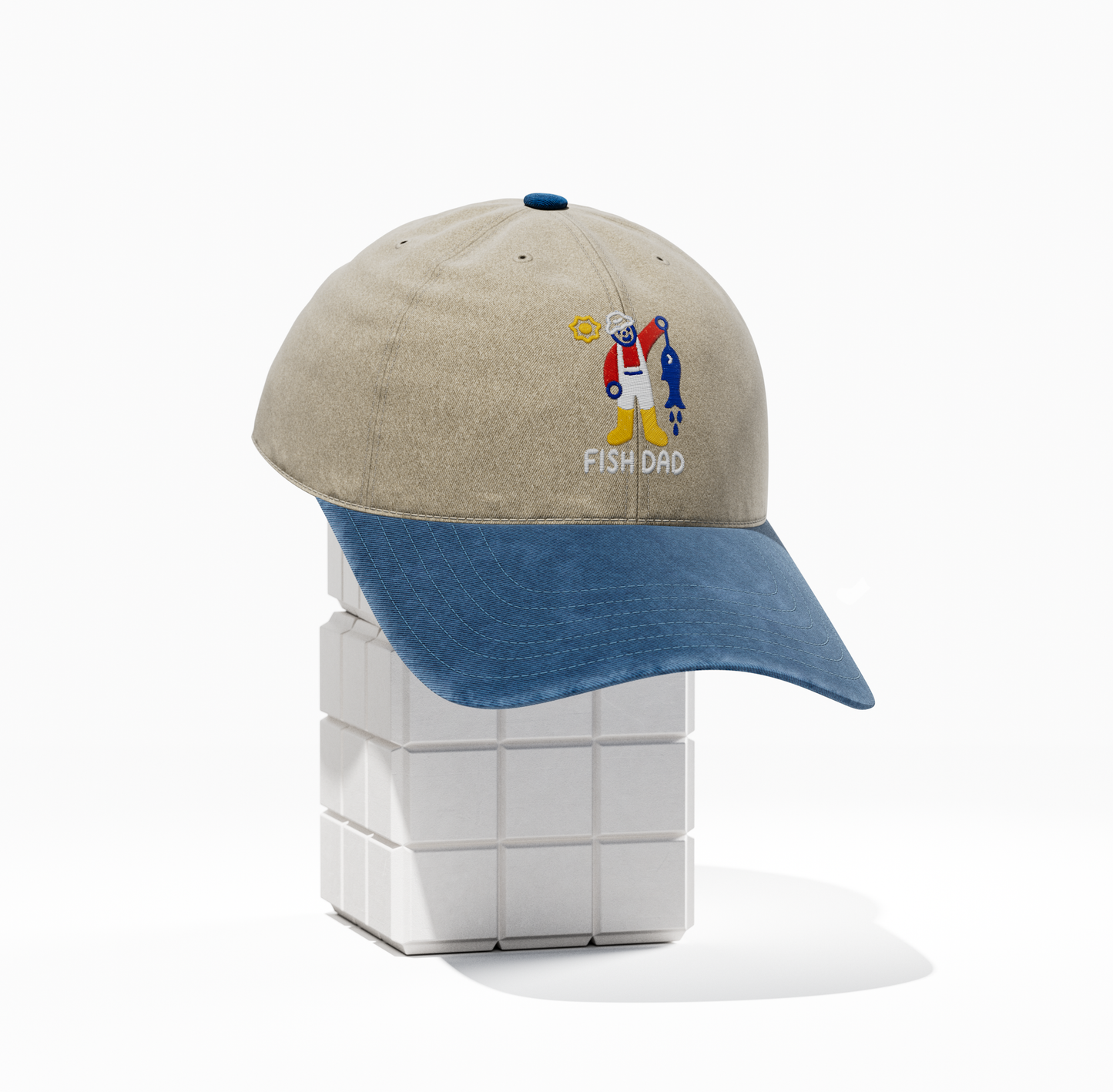 Fish Dad Hat (6 pack) - WHOLESALE