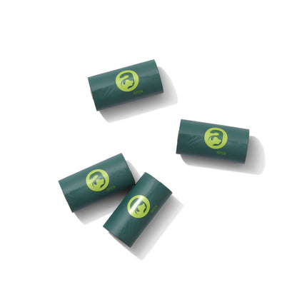 Compostable Dog Poop Bags - Single Rolls in Mixed
