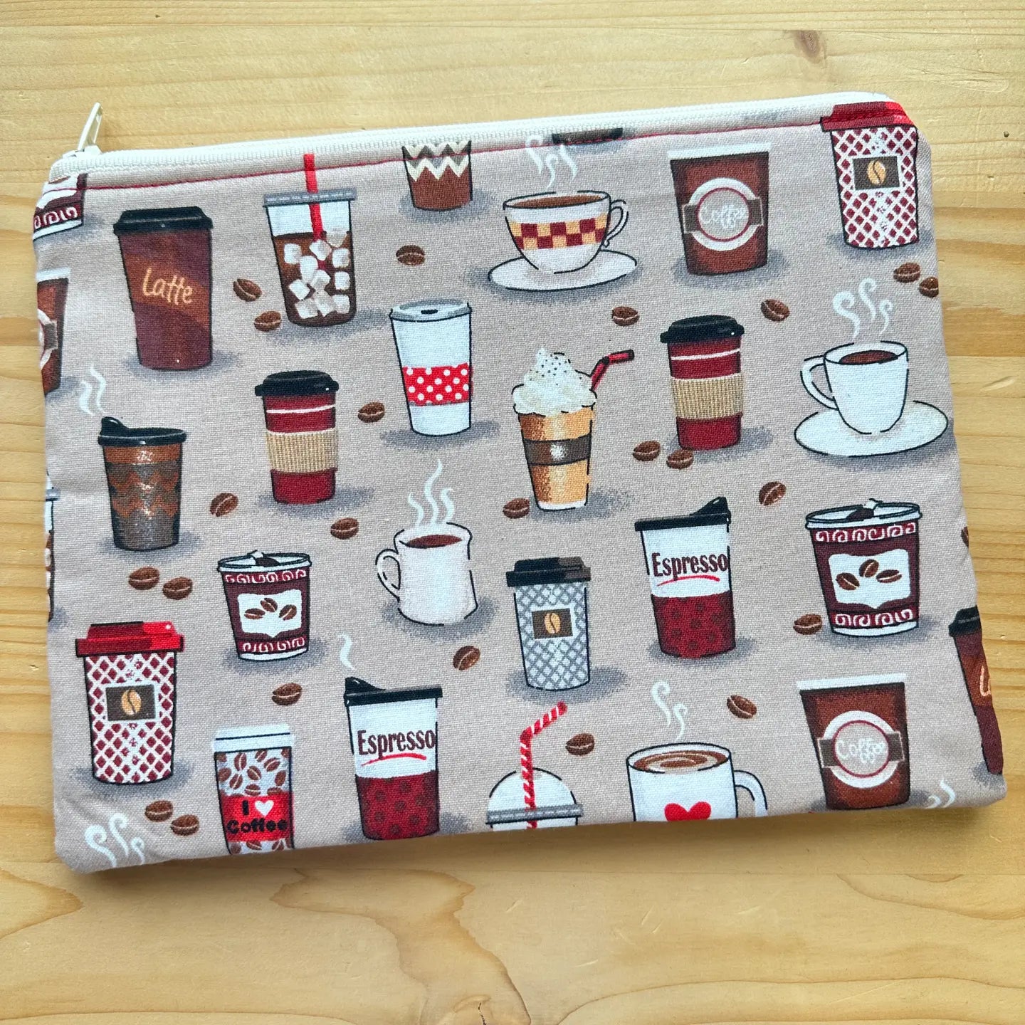 Snack Bag - Cloth Zippered Pouch