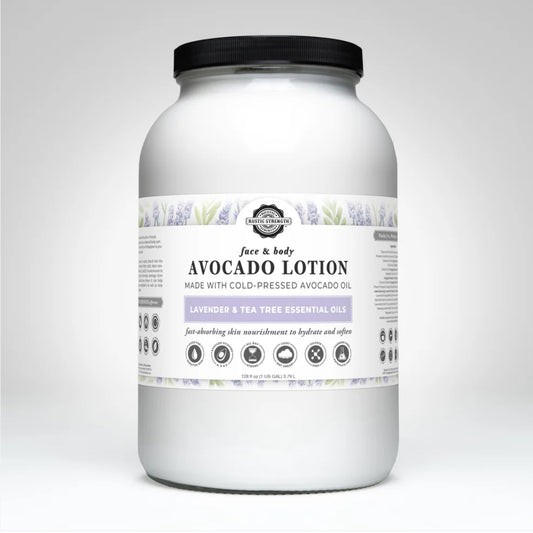 Avocado Lotion for Face & Body - Lavender Tea Tree