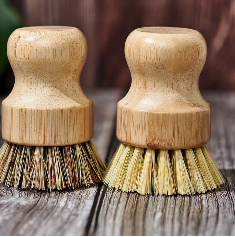 Brush Dish Scrubbing Bamboo (Handle-Less)