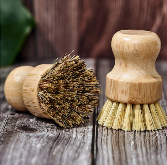 Brush Dish Scrubbing Bamboo (Handle-Less)