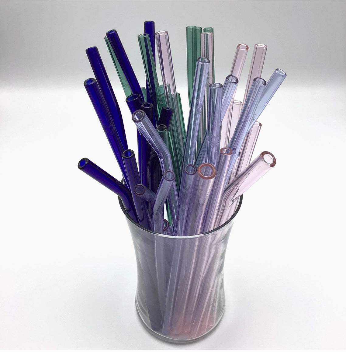 Various Length and Colors 7, mm, 8 and 9 mm Glass Straw