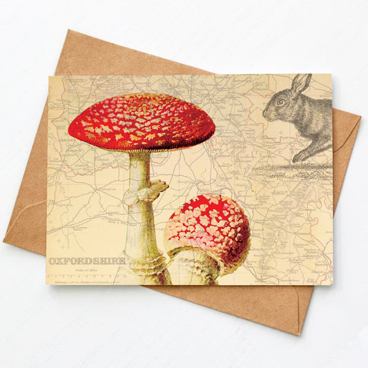 Card - Map Mushroom