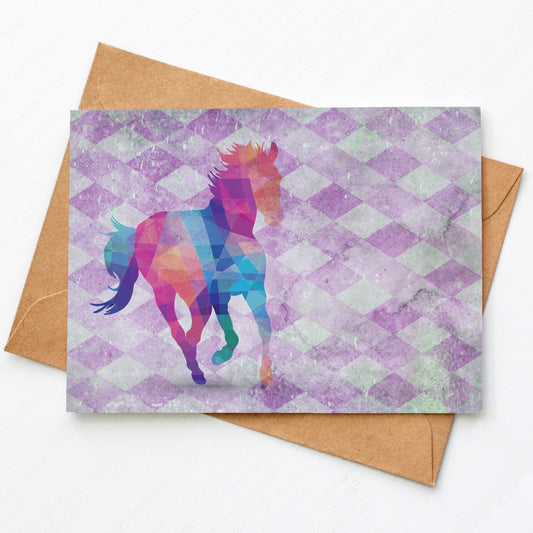 Card - Harlequin - Mustang