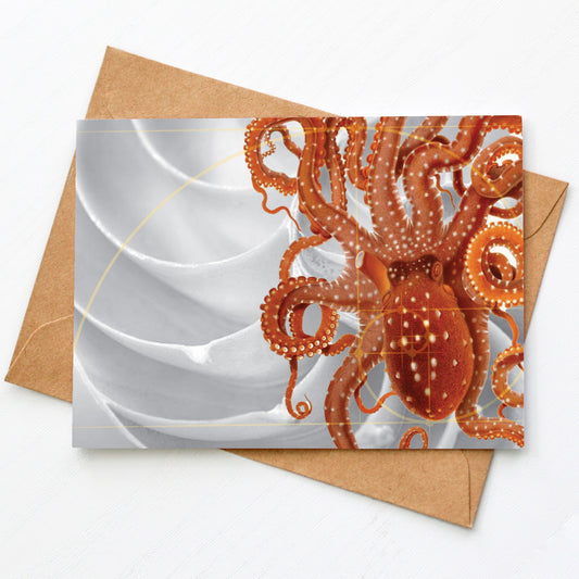 Card - Geometry Octopus