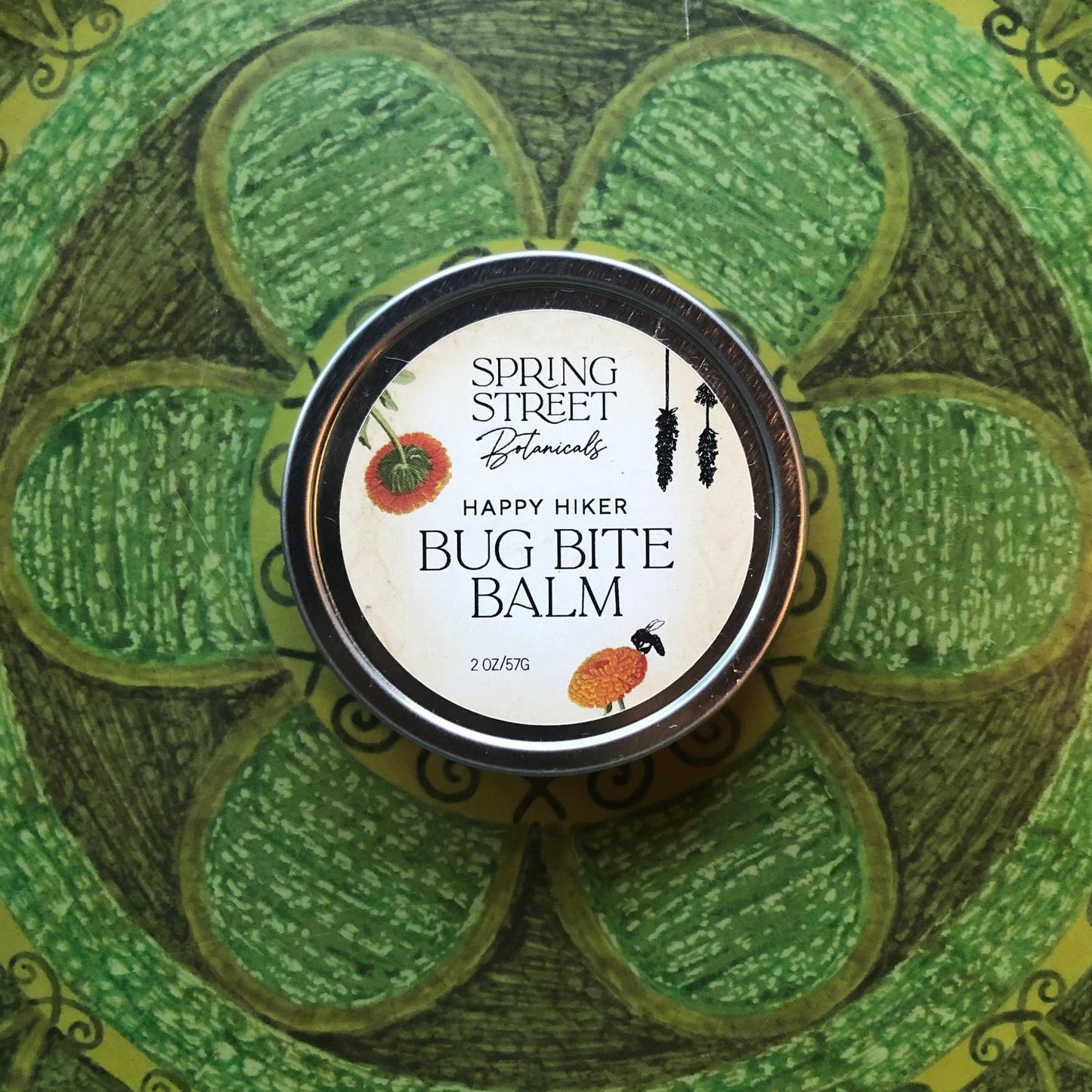 Happy Hiker Bug Bite. Balm - 2 oz tin