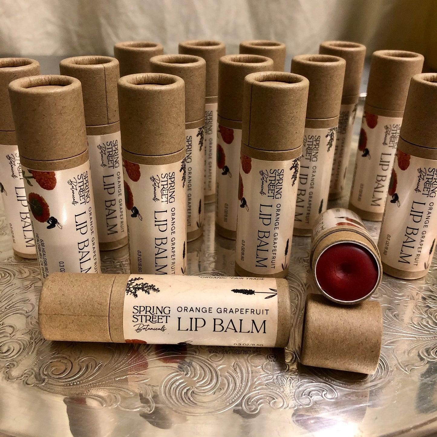 Orange Grapefruit Lip Balm