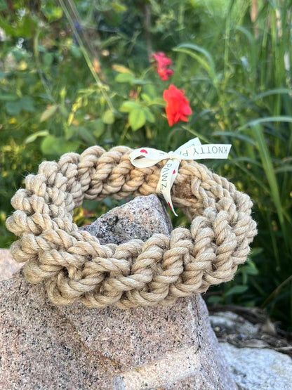 Hemp Ring Dog Toy