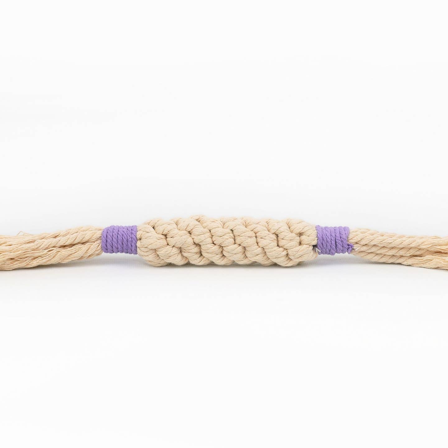 Dog Rope Toy - Handmade Sustainable Macrame Candy