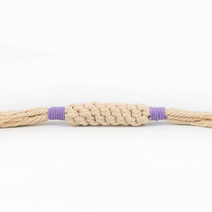 Dog Rope Toy - Handmade Sustainable Macrame Candy