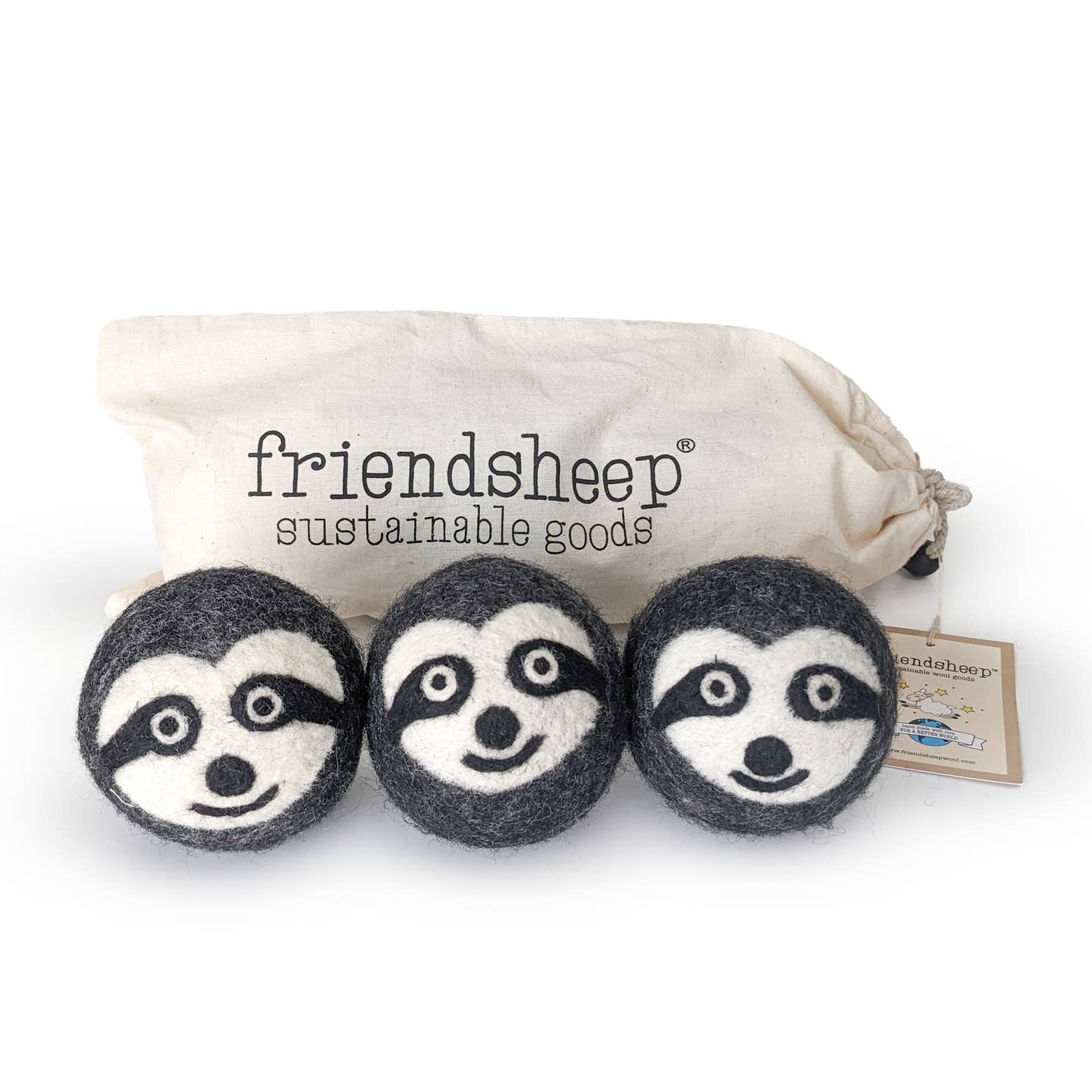 Dryer Balls - Sloth Eco Wool