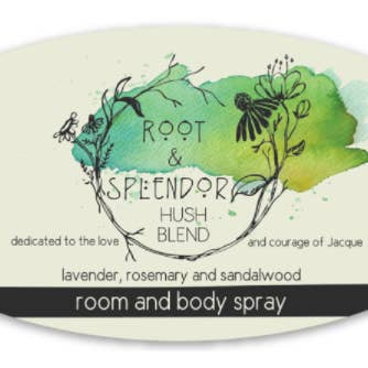 Room and Body Spray - Hush Blend - Root and Splendor