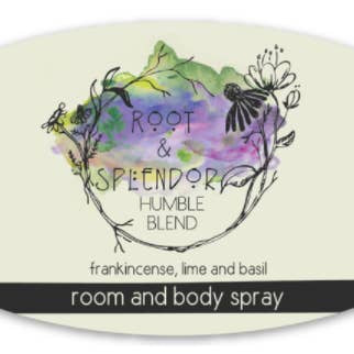 Room and Body Spray - Humble Blend - Root and Splendor