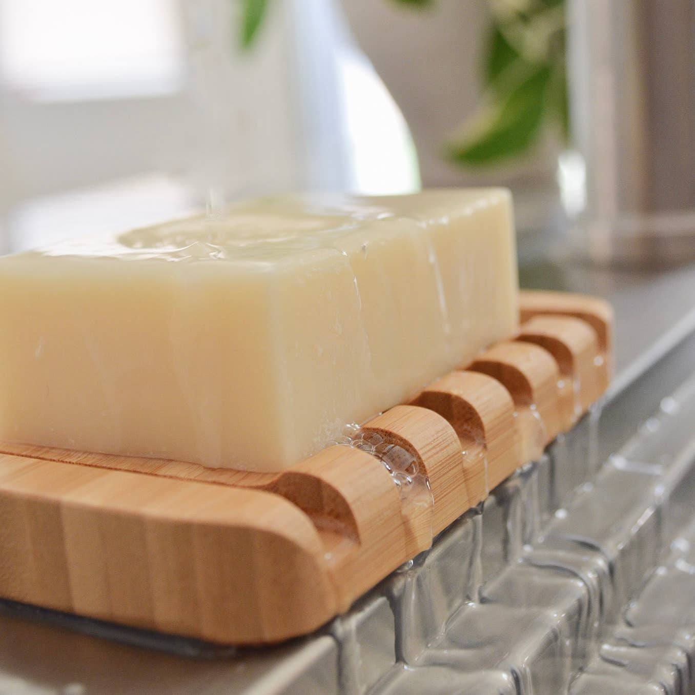 Bamboo Draining Soap Dish