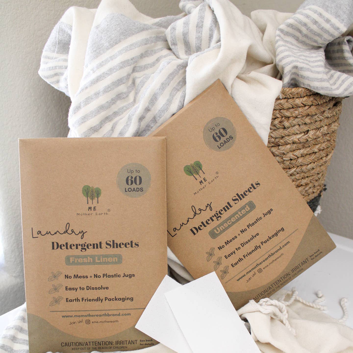 Laundry Detergent Sheets - Unscented (30 Sheets)