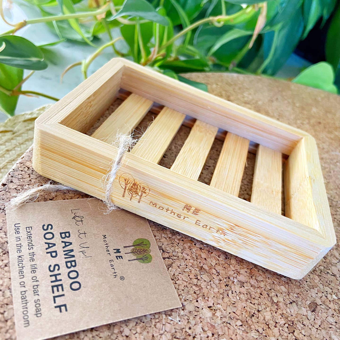 Bamboo Soap Shelf (Draining Dish)