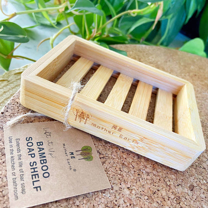 Bamboo Soap Shelf (Draining Dish)