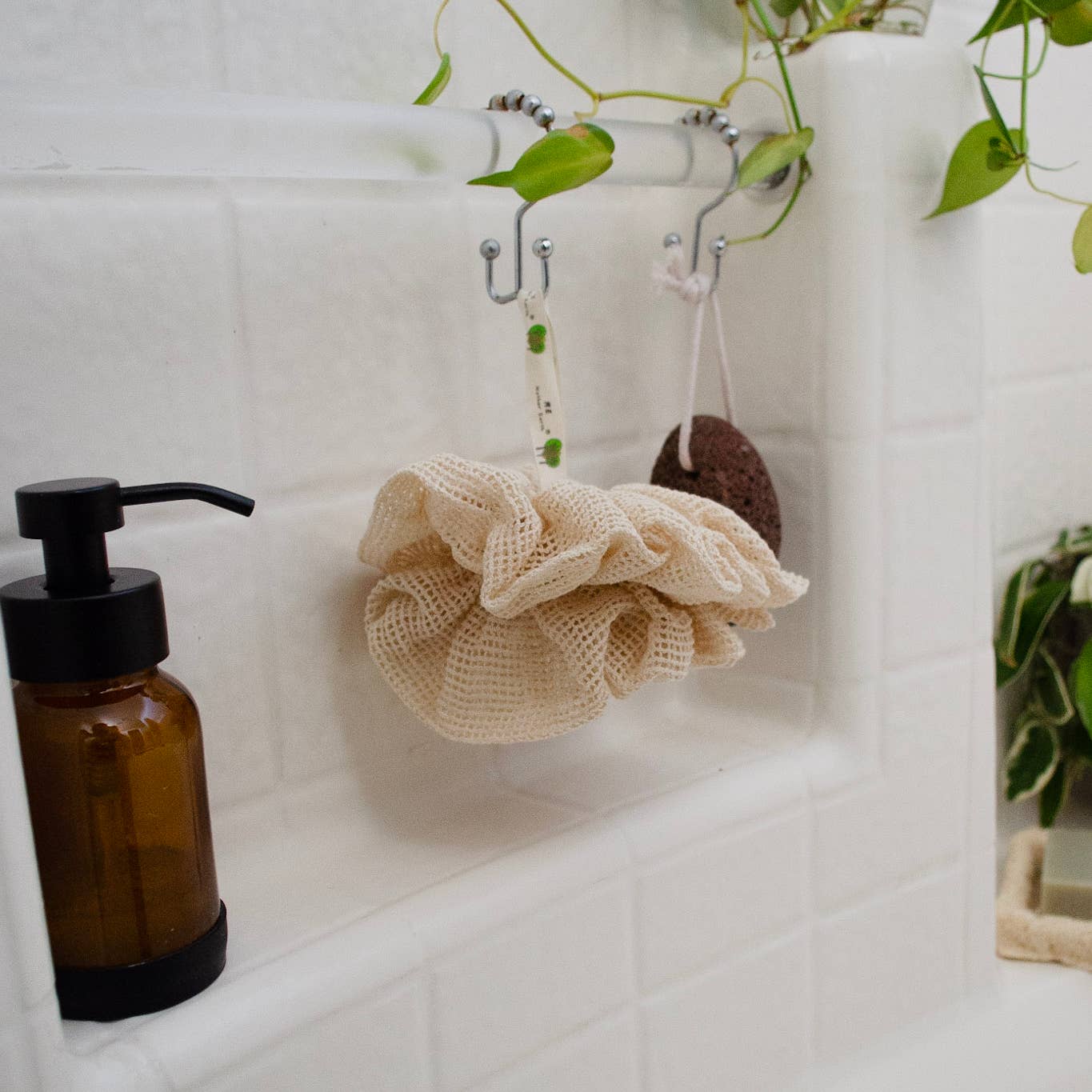 Shower Pouf - Cotton Reusable