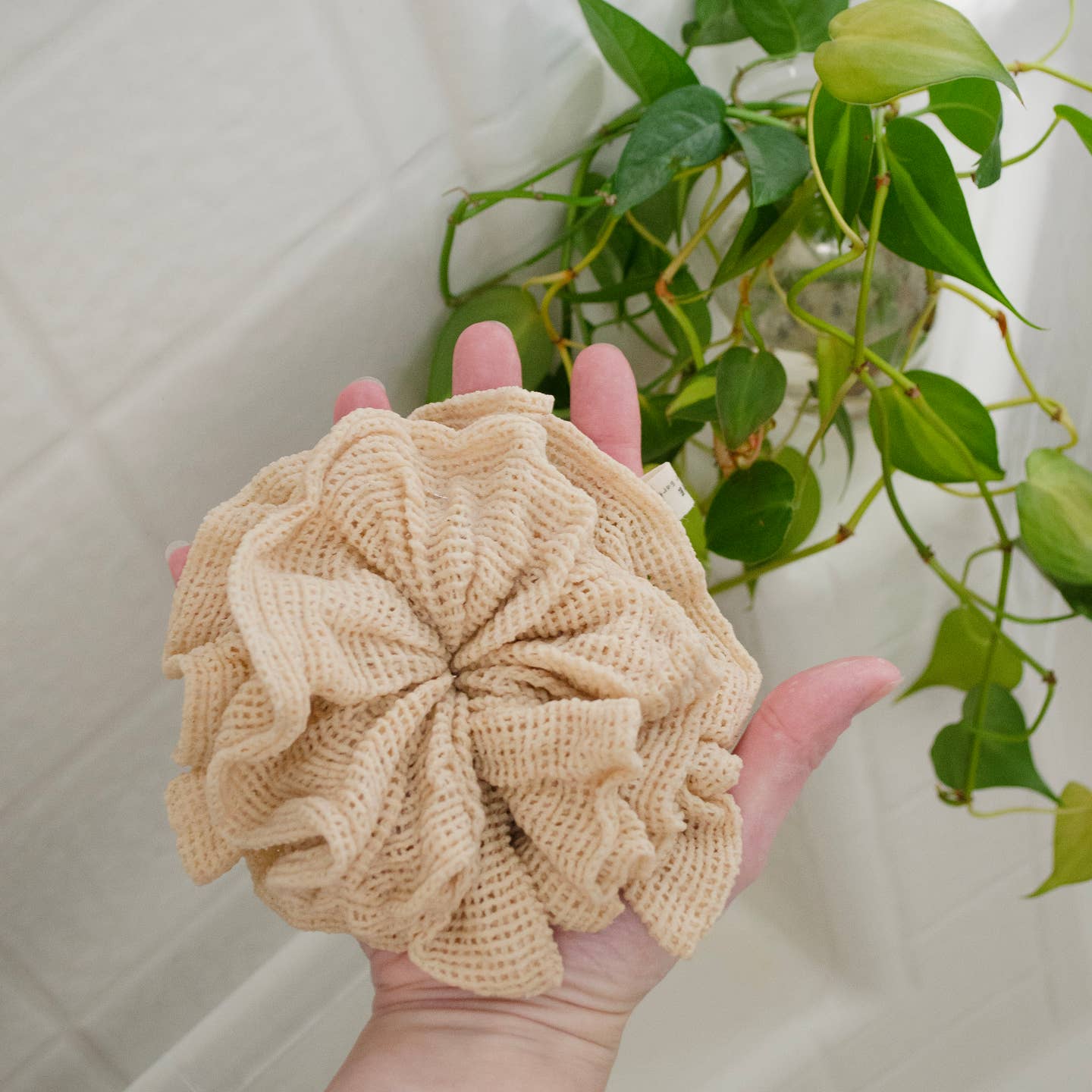 Shower Pouf - Cotton Reusable