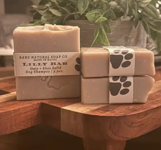 Dog Shampoo - Lilly Bar Oats & Shea Solid