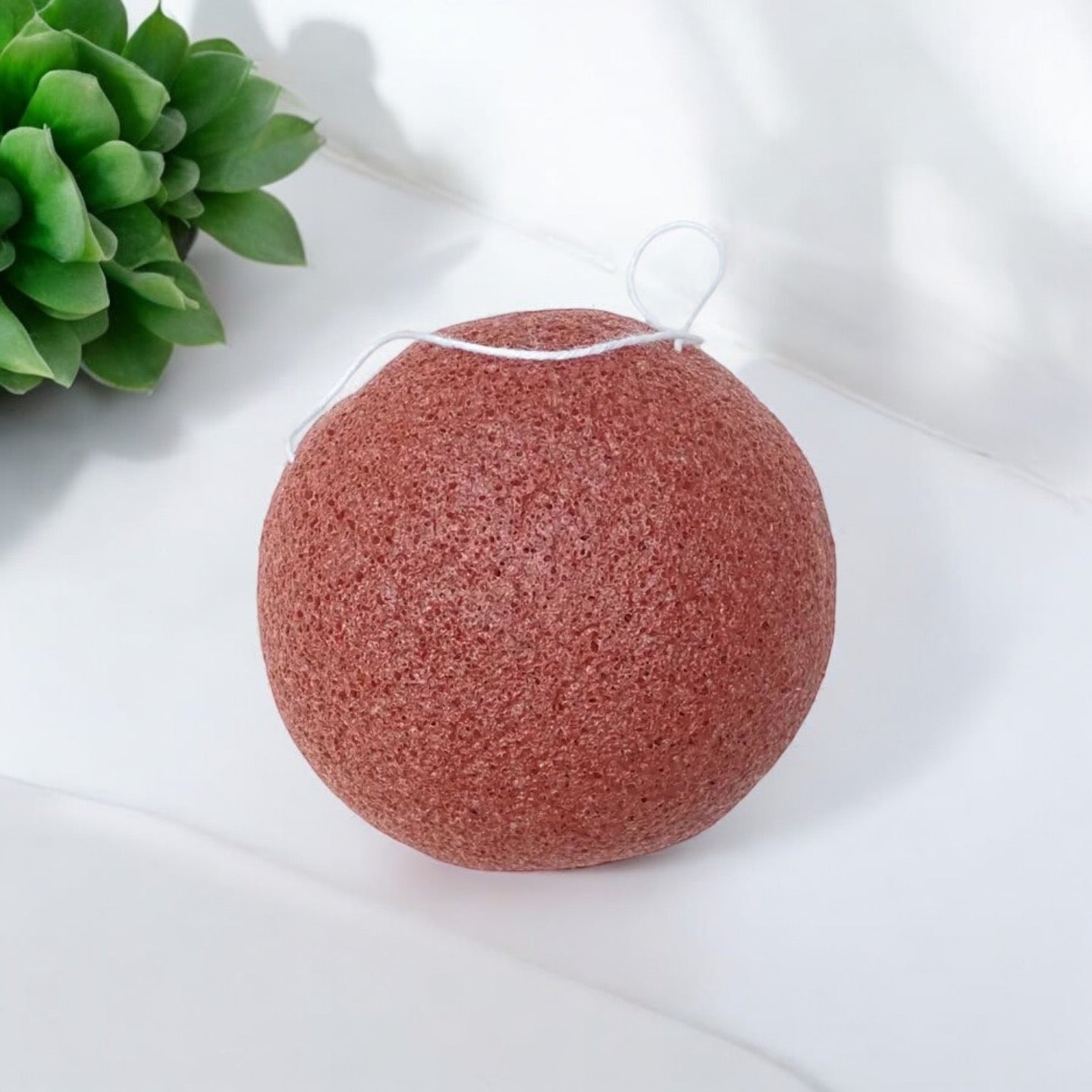 Natural Konjac Facial Cleansing Sponge (Rust)